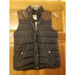 Sherpa lined vest